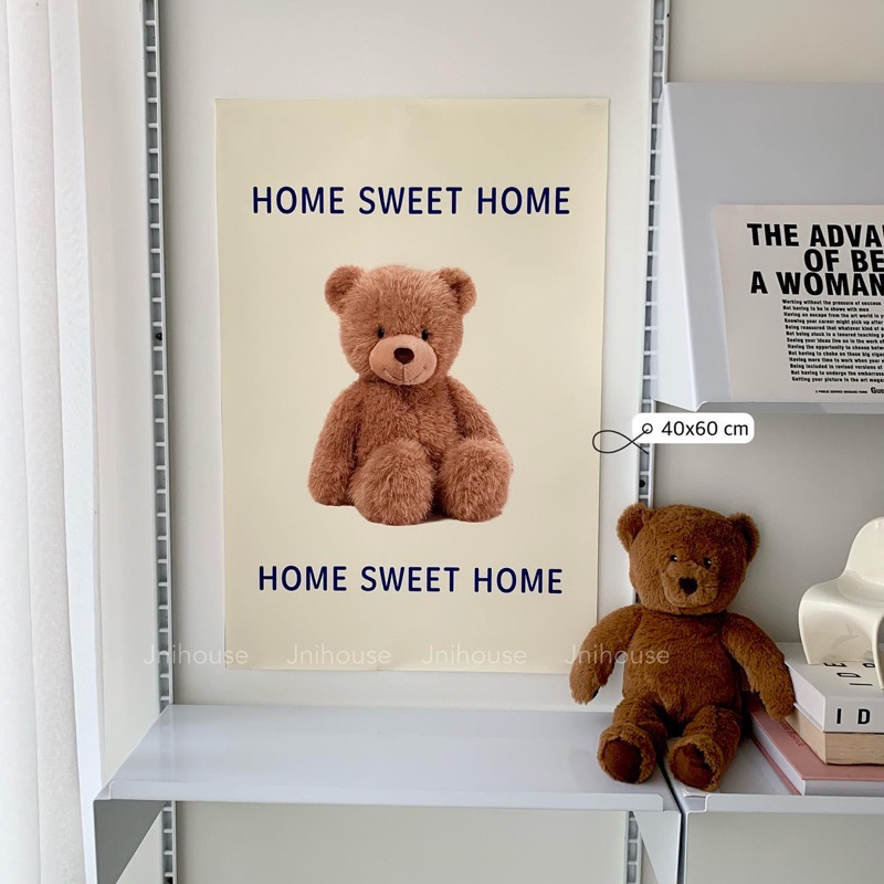 [พร้อมส่ง] Jnihouse : Canvas ภาพแคนวาสติดผนัง ไม่รวมกรอบรูป
