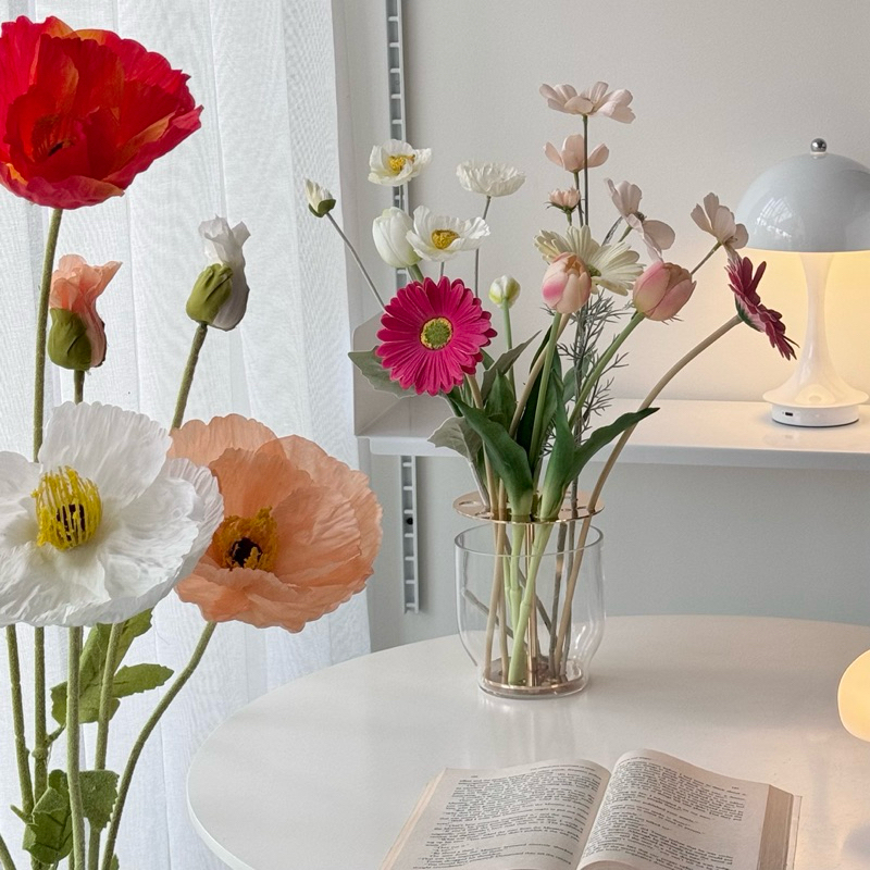 [พร้อมส่ง] Jnihouse : Brass glass vase