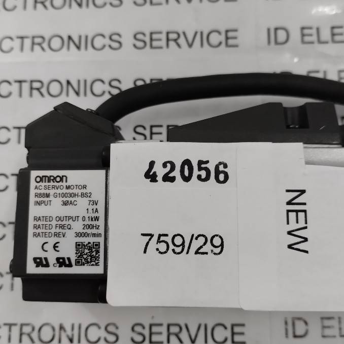 SERVO MOTOR "OMRON" รุ่น R88M-G10030H-BS2