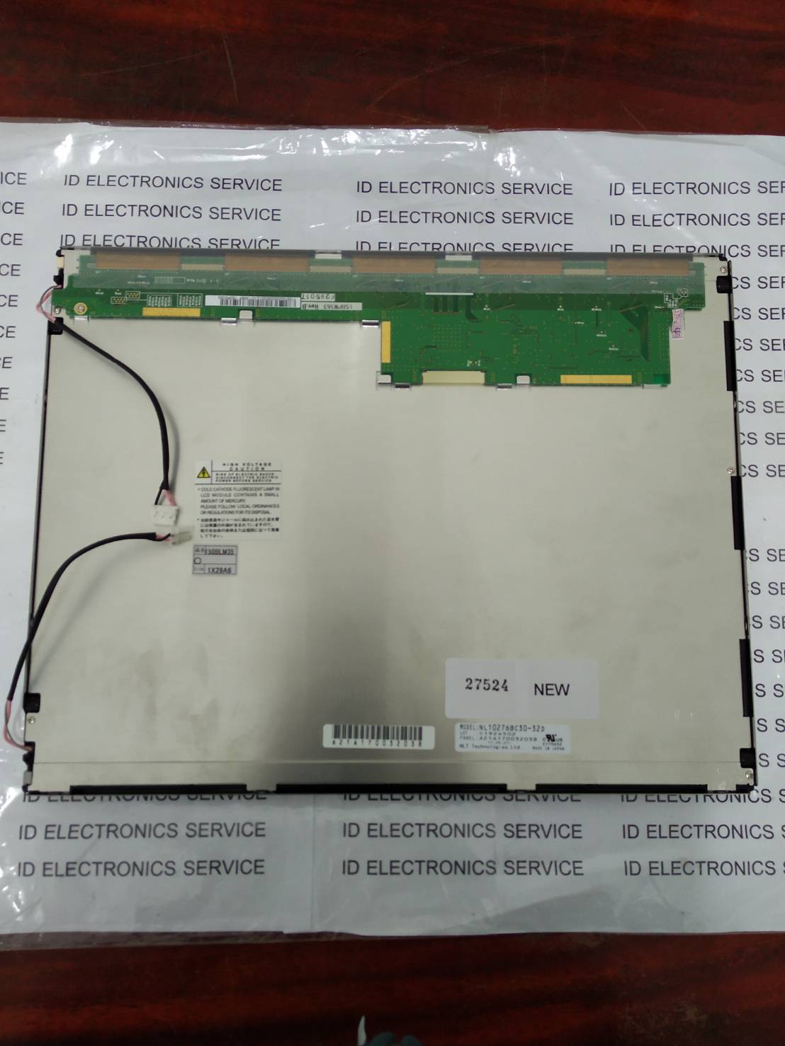 LCD PANEL " NEC " MODEL : NL10276BC30-32D
