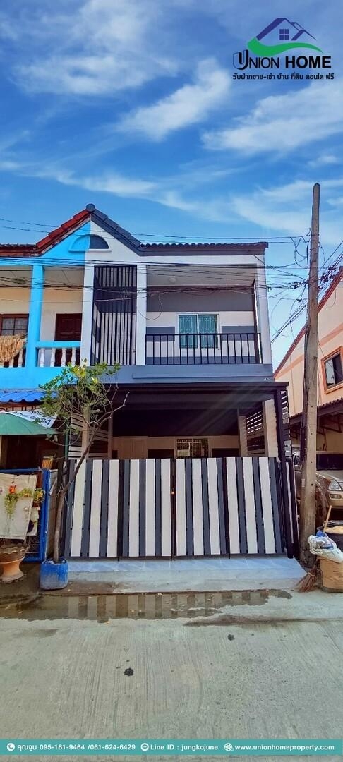ขายด่วน ทาวน์เฮ้าส์ 2 ชั้น หลังมุม มบ. แอร์วิลล่า ลำลูกกาคลอง 2 รีโนเวทใหม่ พร้อมอยู่ (N.1095)