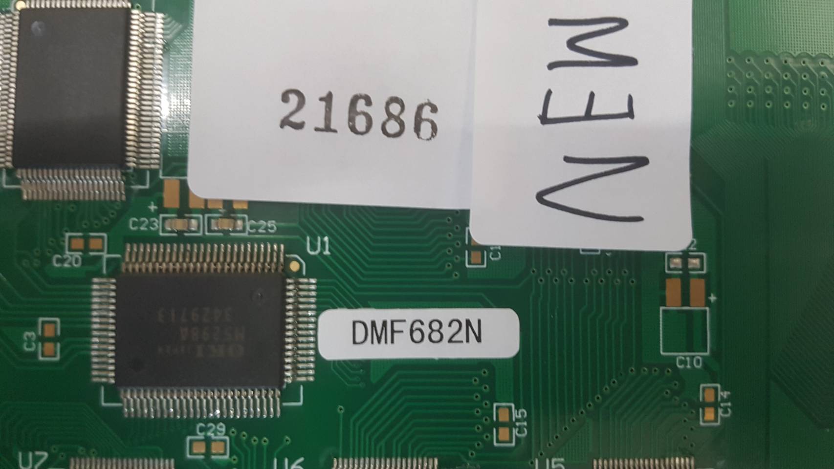 LCD PANEL " OPTREX " MODEL : DMF682N