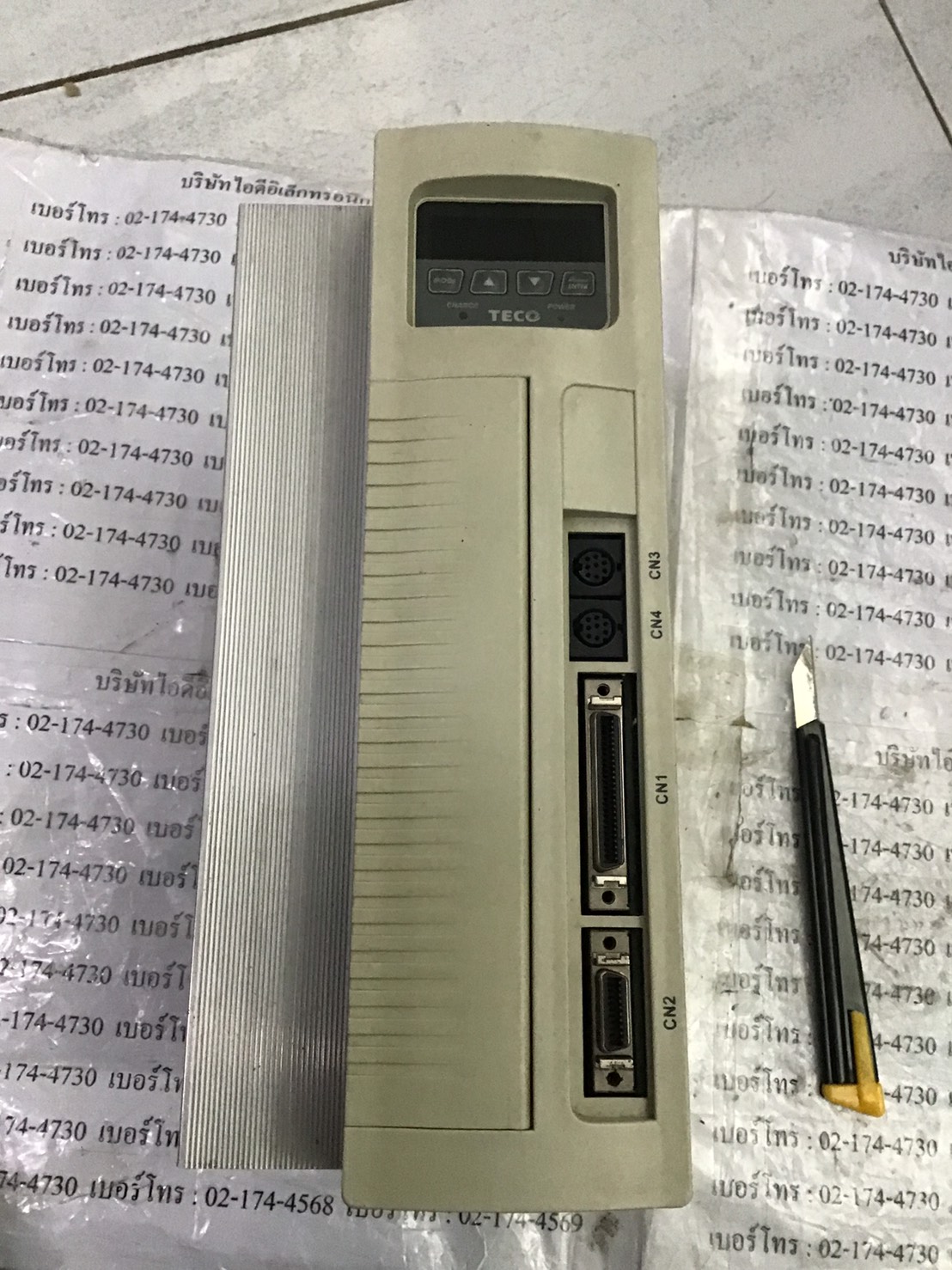 SERVO DRIVE " TECO " MODEL : TSTA 75D