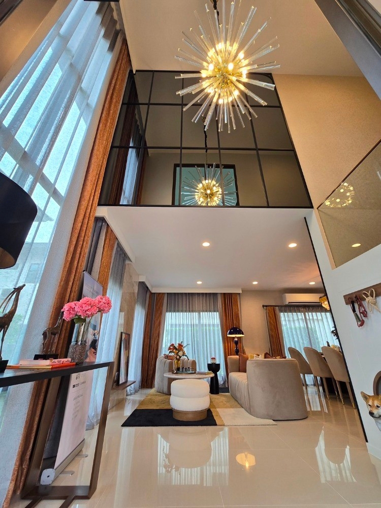 ให้เช่าบ้าน หมู่บ้านบุราสิริ กรุงเพทกรีฑา เฟอร์นิเจอร์ครบพร้อมอยู่ (N.1672)