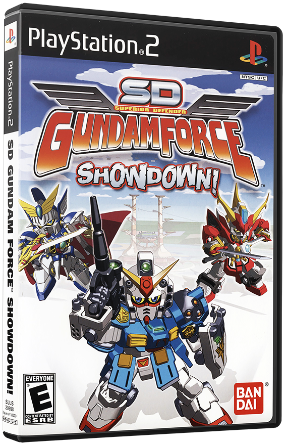 แผ่นเกมส์ PS2 : SD Gundam Force - Showdown!