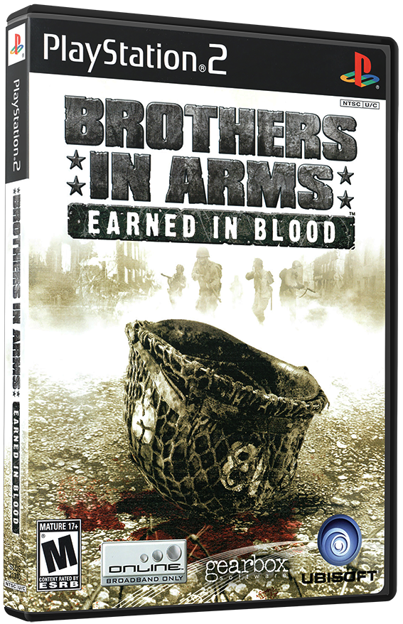 แผ่นเกมส์ PS2 : Brothers in Arms - Earned in Blood