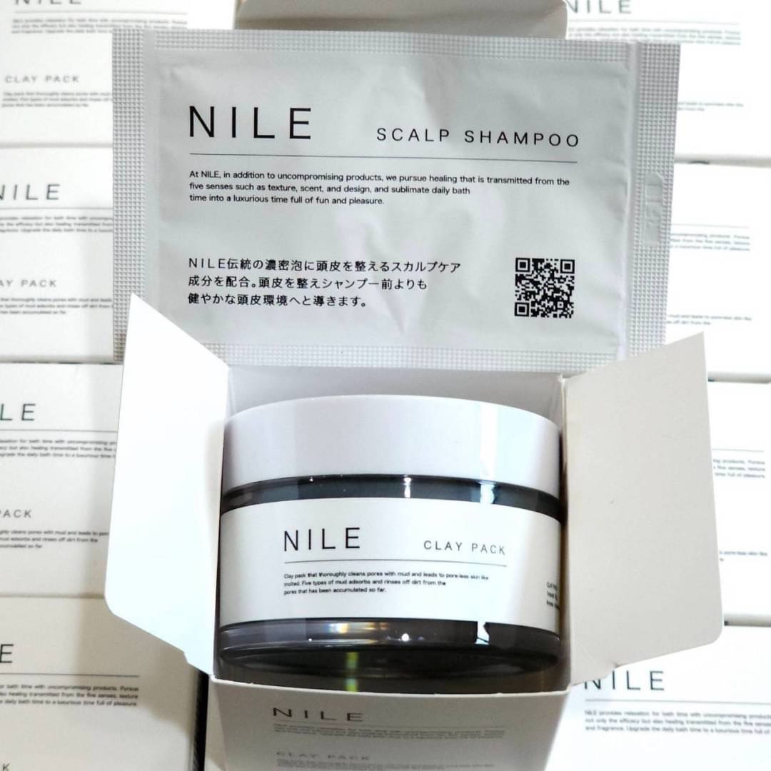 มาร์คโคลนพอกหน้าที่กวาดรางวัลที่ญี่ปุ่นเยอะมาก NILE Clay Pack Peeling Pore Blackhead 70 g
