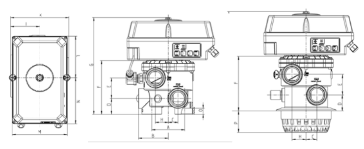 “PRAHER” Aquastar Easy II Series Automatic Multiport Valve
