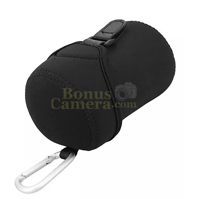 JN-L Lens Pouch ถุงใส่เลนส์ทำจากนีโอพรีนอย่างดี ดีไซน์หรู ปกป้องเลนส์ size 7 cm x 11 cm