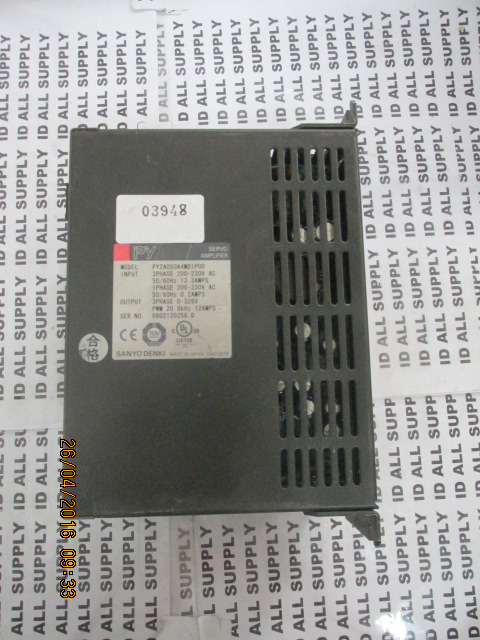SERVO DRIVE " SANYO DENKI " MODEL : PY2A050A4MD1P00