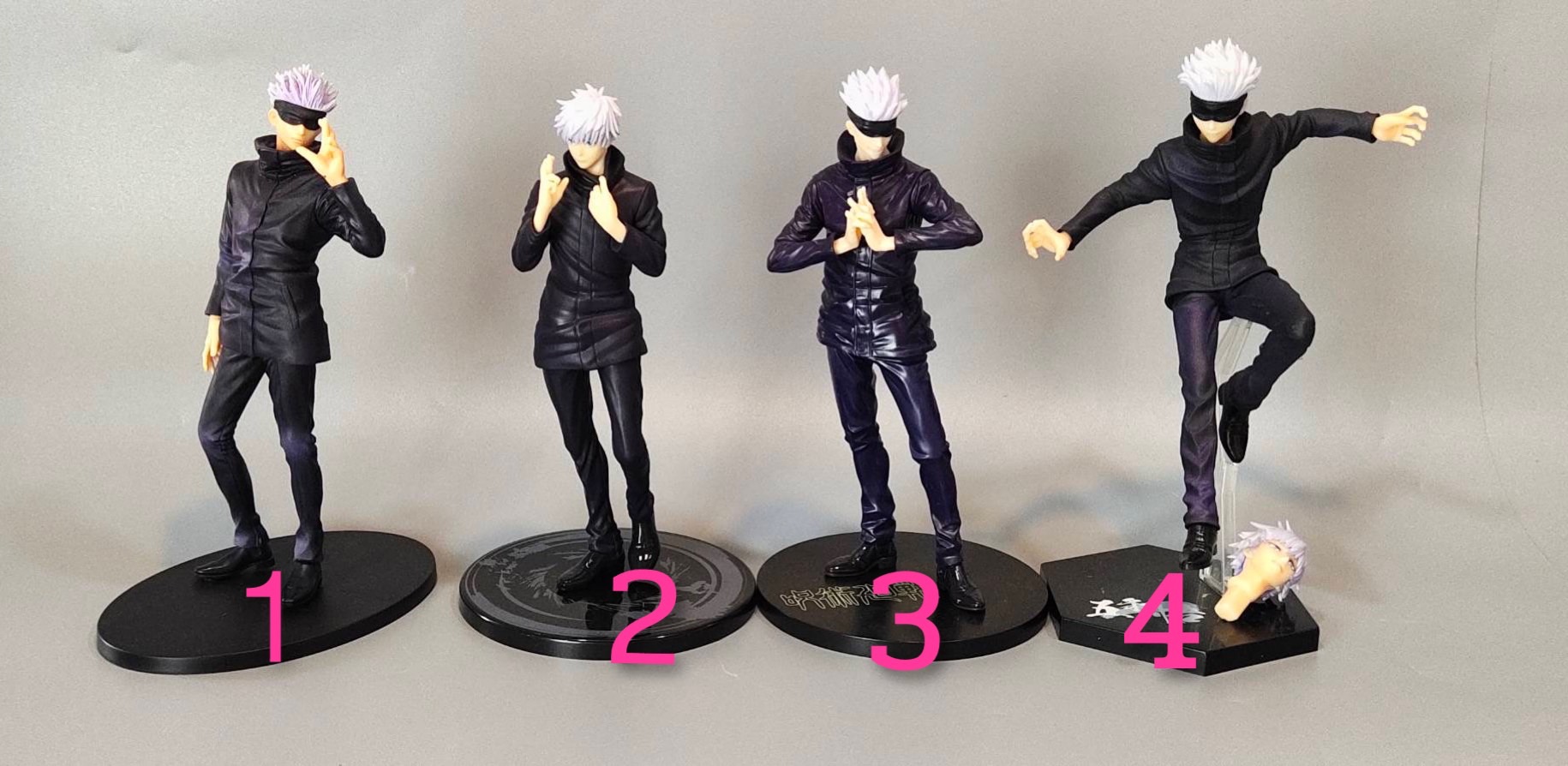 [ มือสอง งานแท้ ญี่ปุ่น ] โกโจ ซาโตรุ มหาเวทย์ผนึกมาร บางตัวเปลี่ยนหัวได้ด้วย