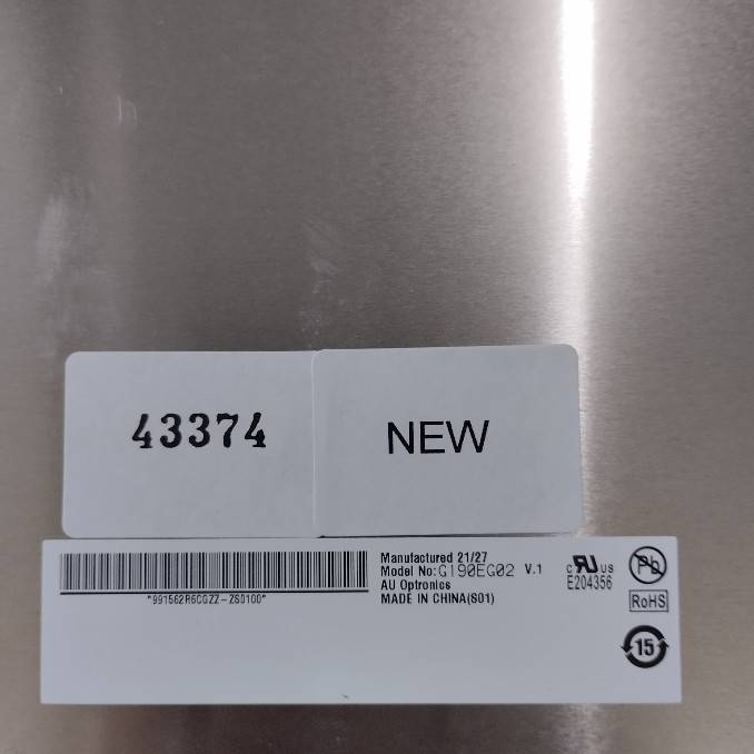LCD PANEL " AUO " MODEL : G190EG02 V.1