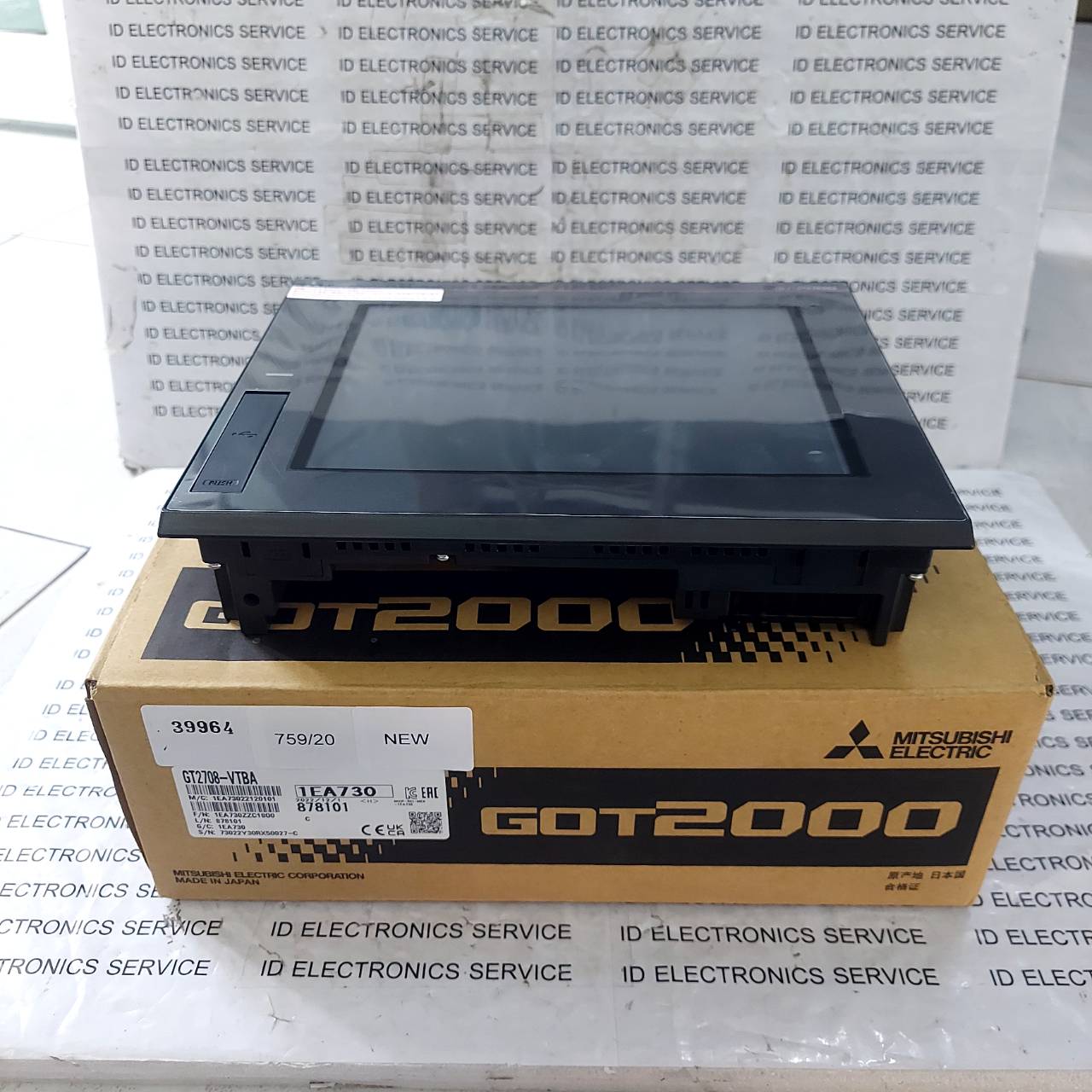 LCD TOUCH SCREEN " MITSUBISHI " MODEL : GT2708-VTBA