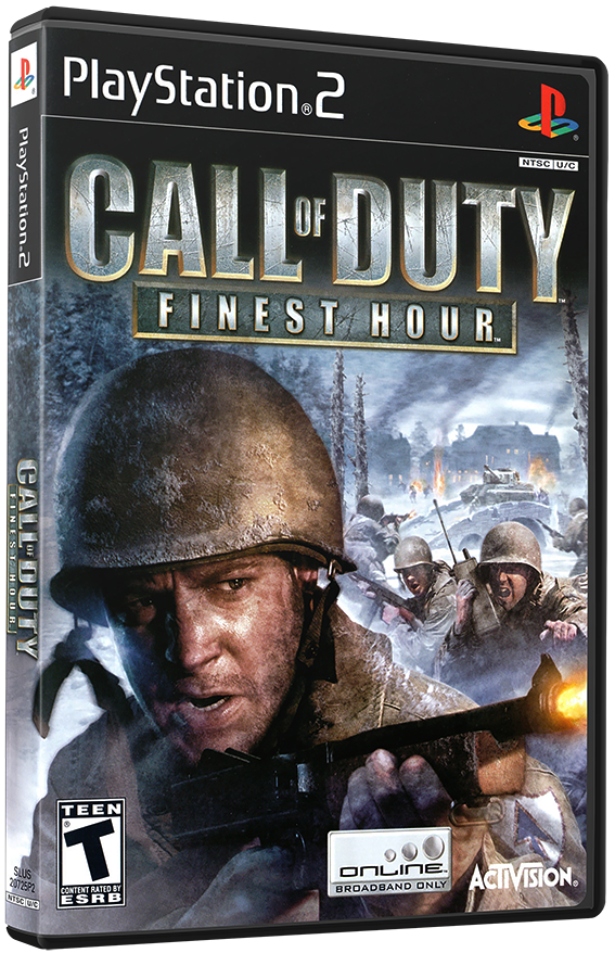 แผ่นเกมส์ PS2 : Call of Duty - Finest Hour