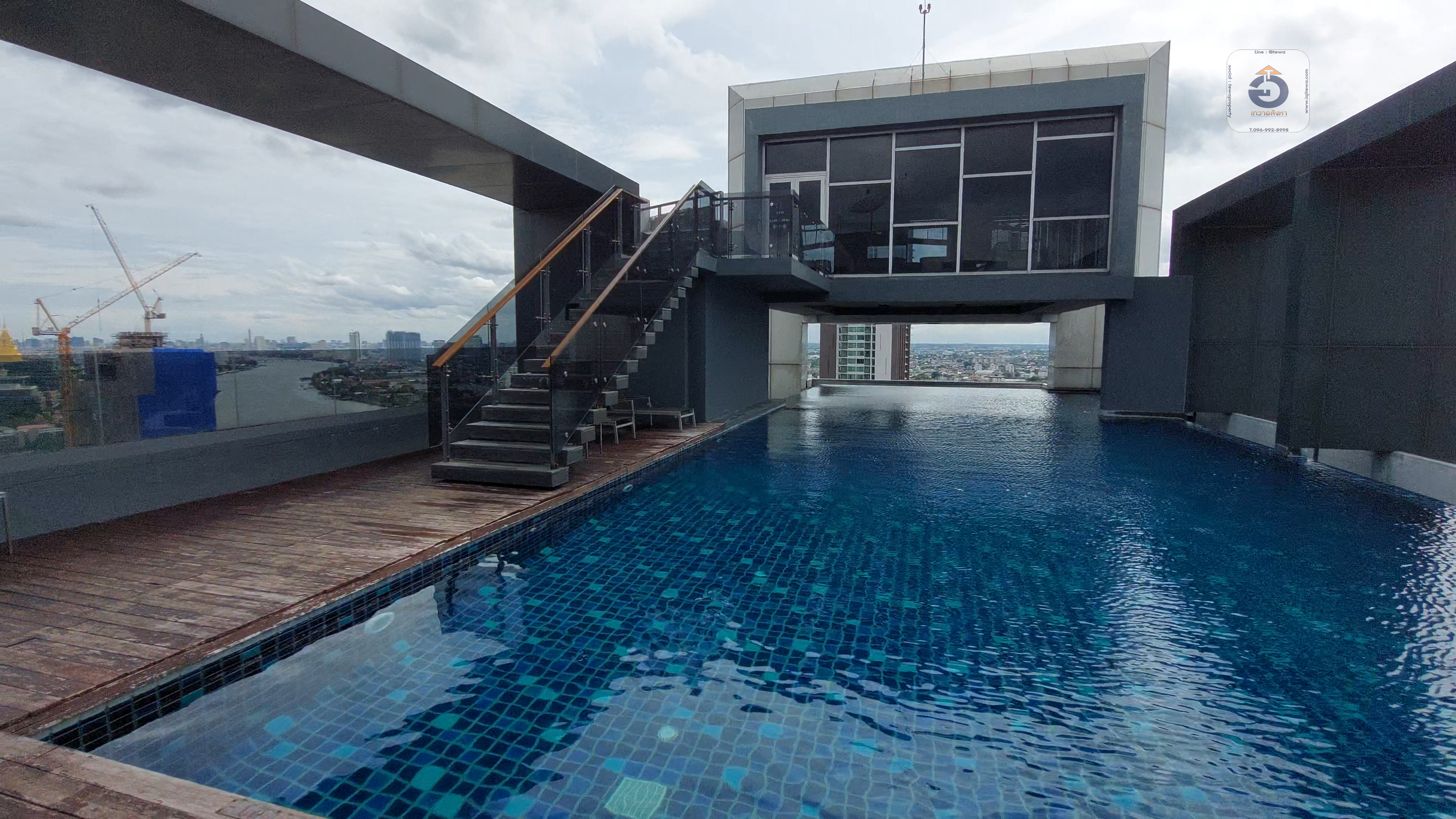 ขาย the tree bangpo station บางโพ สเตชั่น เป็นคอนโดมิเนียมติดรถไฟฟ้า มองเห็นโค้งแม่น้ำเจ้าพระยา ใกล้ MRT สถานีบางโพ วิวแม่น้ำ เฟอร์ครบพร้อมอยู่