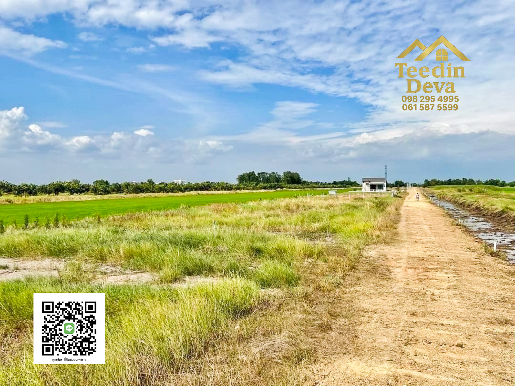 🏡 อยากมี “บ้านเล็ก ๆ ใกล้มหาวิทยาลัย” สักหลังไหม... ที่ดินเริ่มต้น 100 ตร.ว. อ.องครักษ์ จ.นครนายก 💛