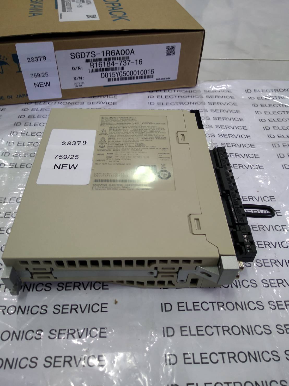 จำหน่าย SERVOPACK "YASKAWA" MODEL : SGD7S-1R6A00A