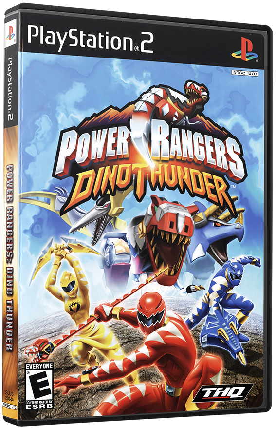 แผ่นเกมส์ PS2 : Power Rangers Dino Thunder