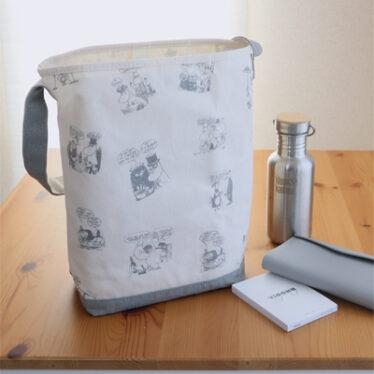 Book Bag กระเป๋าผ้า ลาย moomin ขนาด 33 x 33 x 11 ซม.