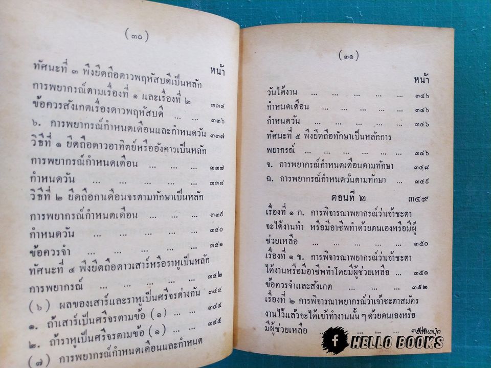 คู่มือโหรพิเศษภาค ๒