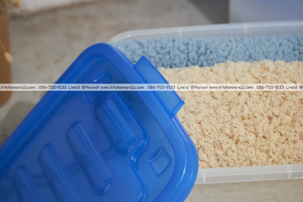 P13595 กล่องเอนกประสงค์ 90 ลิตร (63*63*36 cm) เกรดเอ No.2009 ราคาขายส่งต่อ 1 โหล: 12 ใบ: เฉลี่ย 275 บต่อใบ