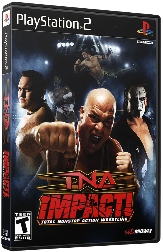 แผ่นเกมส์ PS2 : TNA iMPACT!