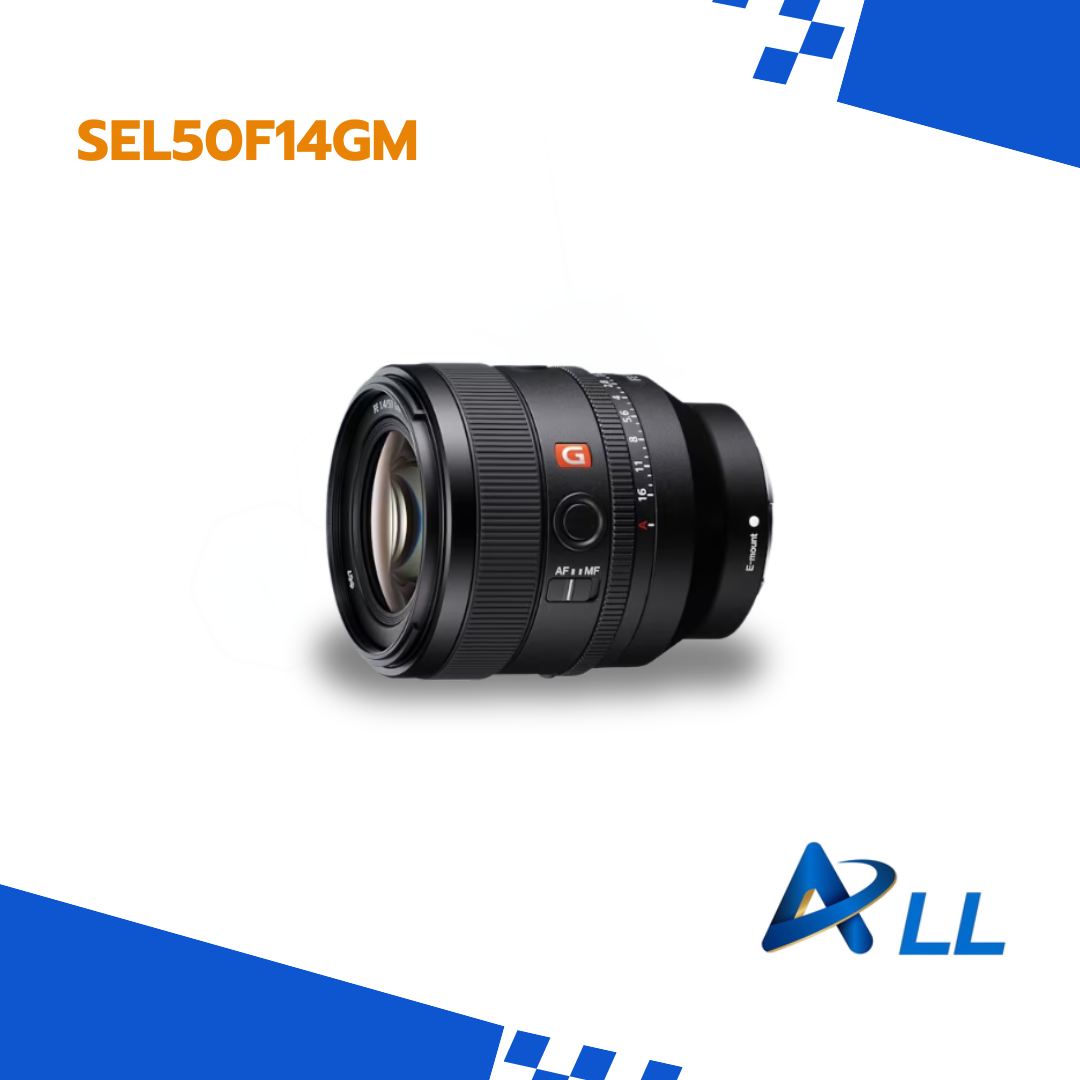 SEL50F14GM Sony G-Master FE 50 mm. F1.4 GM E-Mount Lens