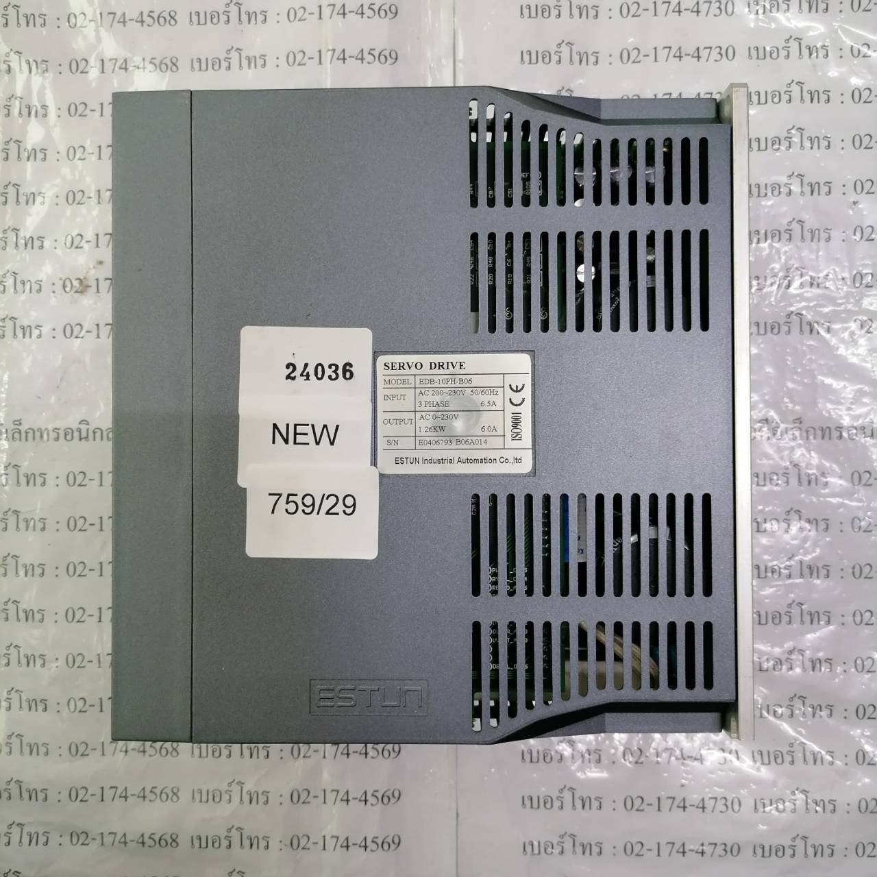 SERVO DRIVE " ESTUN " MODEL : EDB-10PH-B06