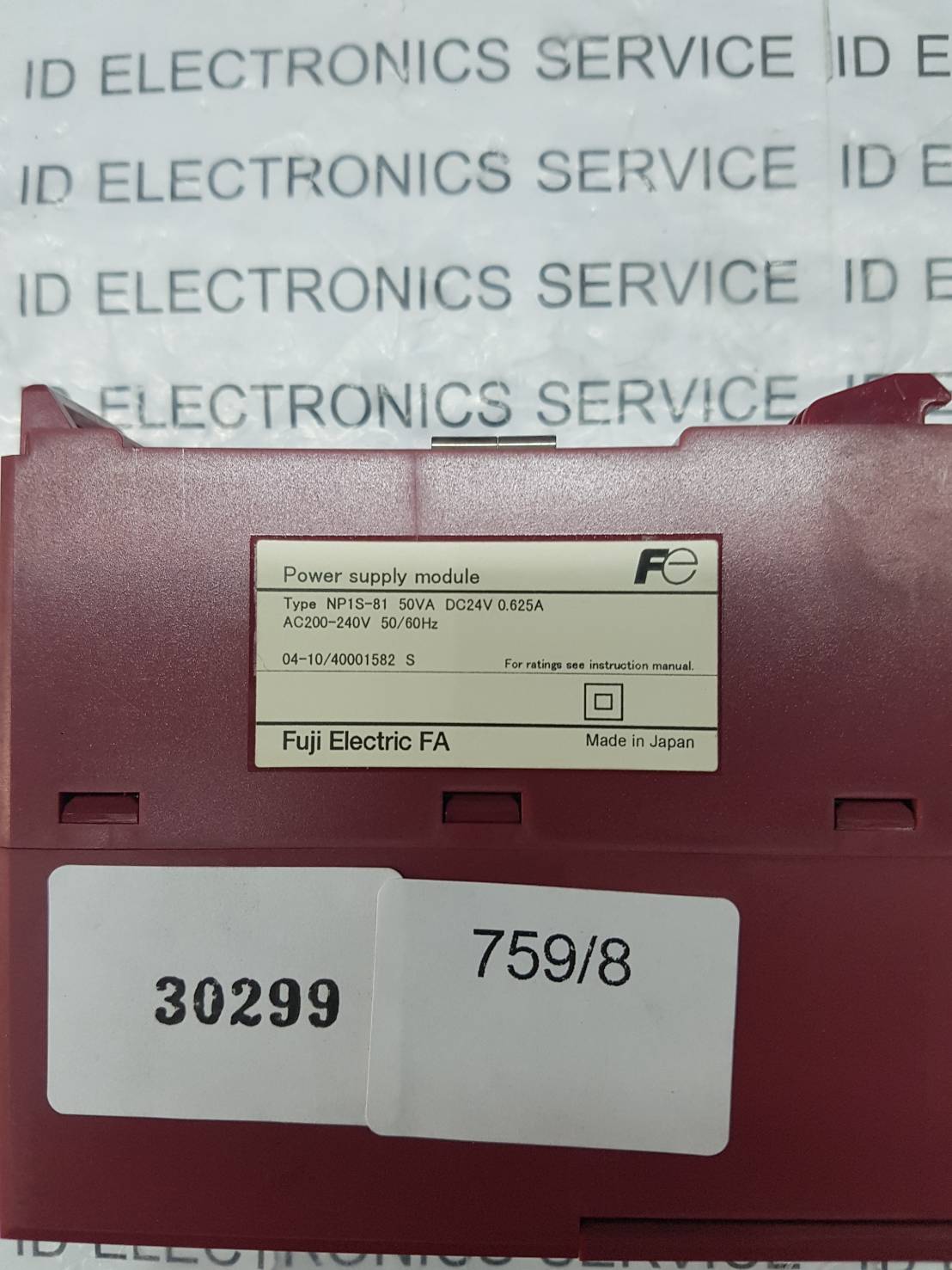 PLC " FUJI " MODEL : NP1S-81