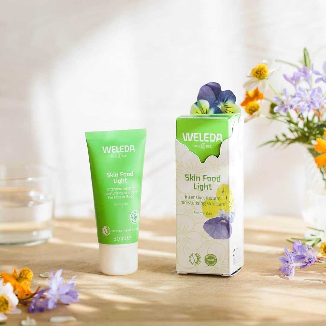 WELEDA Skin Food light 75 ml ครีมบำรุงผิวแห้ง ตำนาน 90 ปี