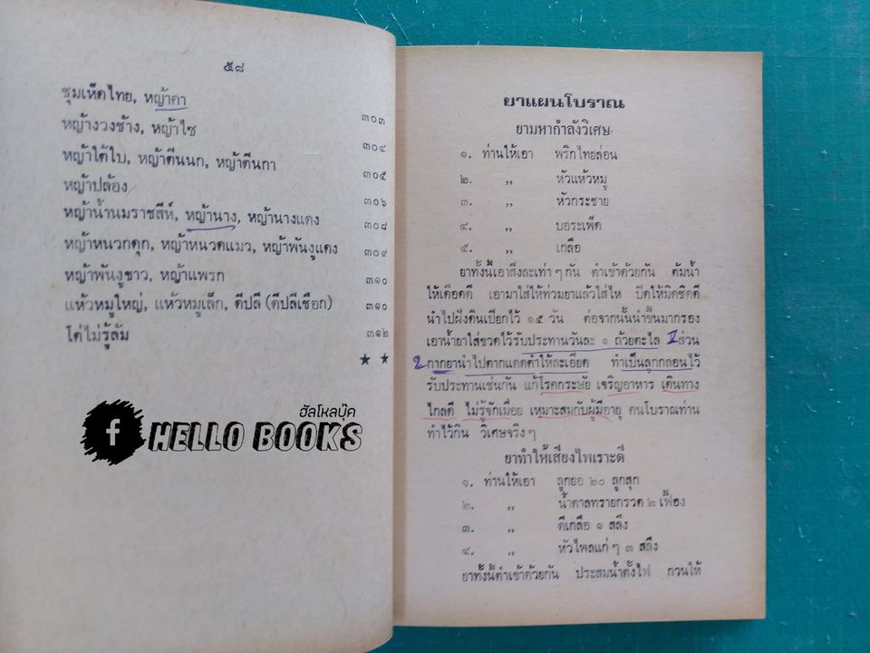 ตำรายาไทยแผนโบราณ เล่ม ๑-๑๒