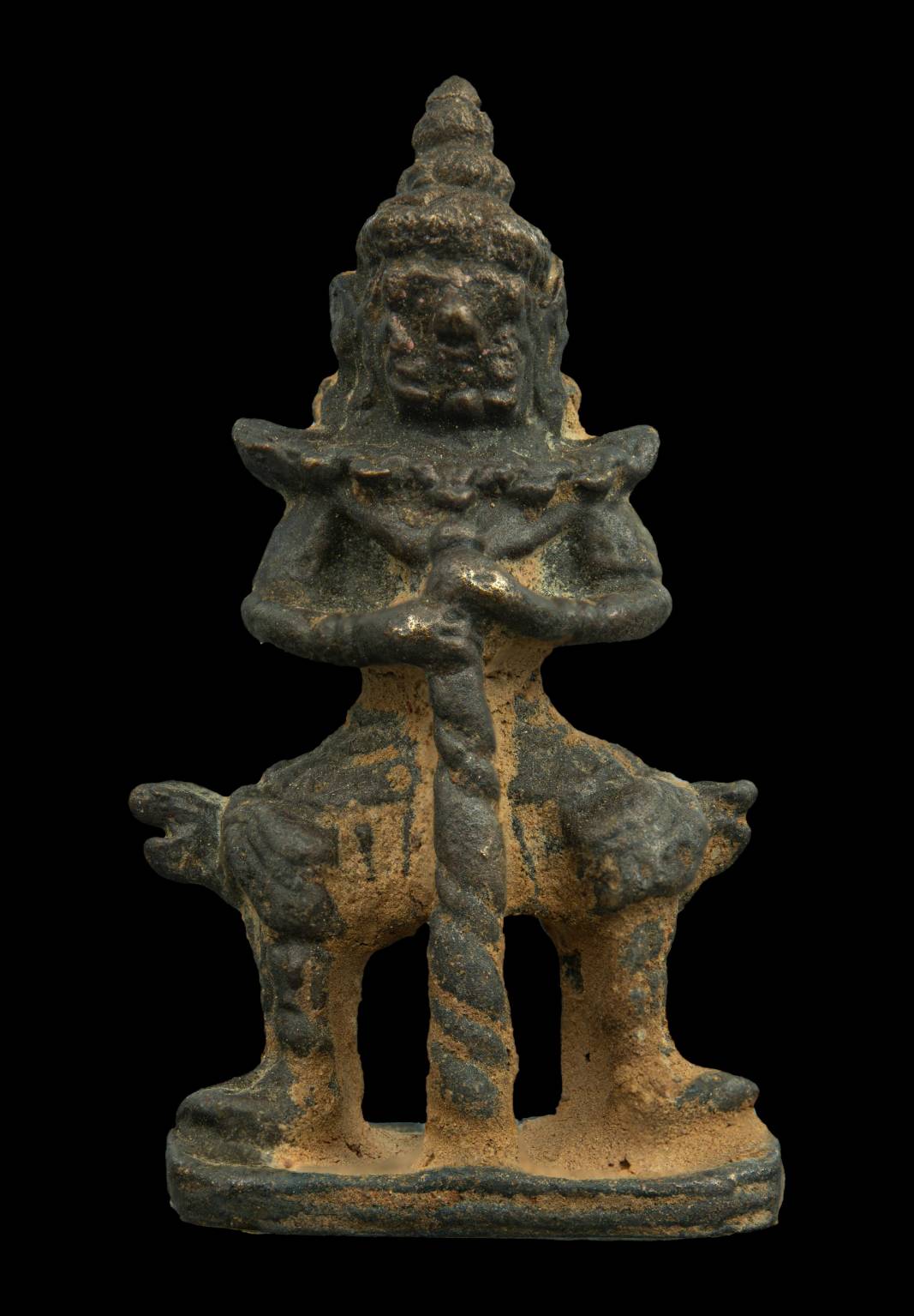 ท้าวเวสสุวรรณ รุ่น เทพสถิตย์ วัดสุทัศน์ ปี 2544 หลวงปู่หมุนเสก (มีบัตรรับรองพระแท้)