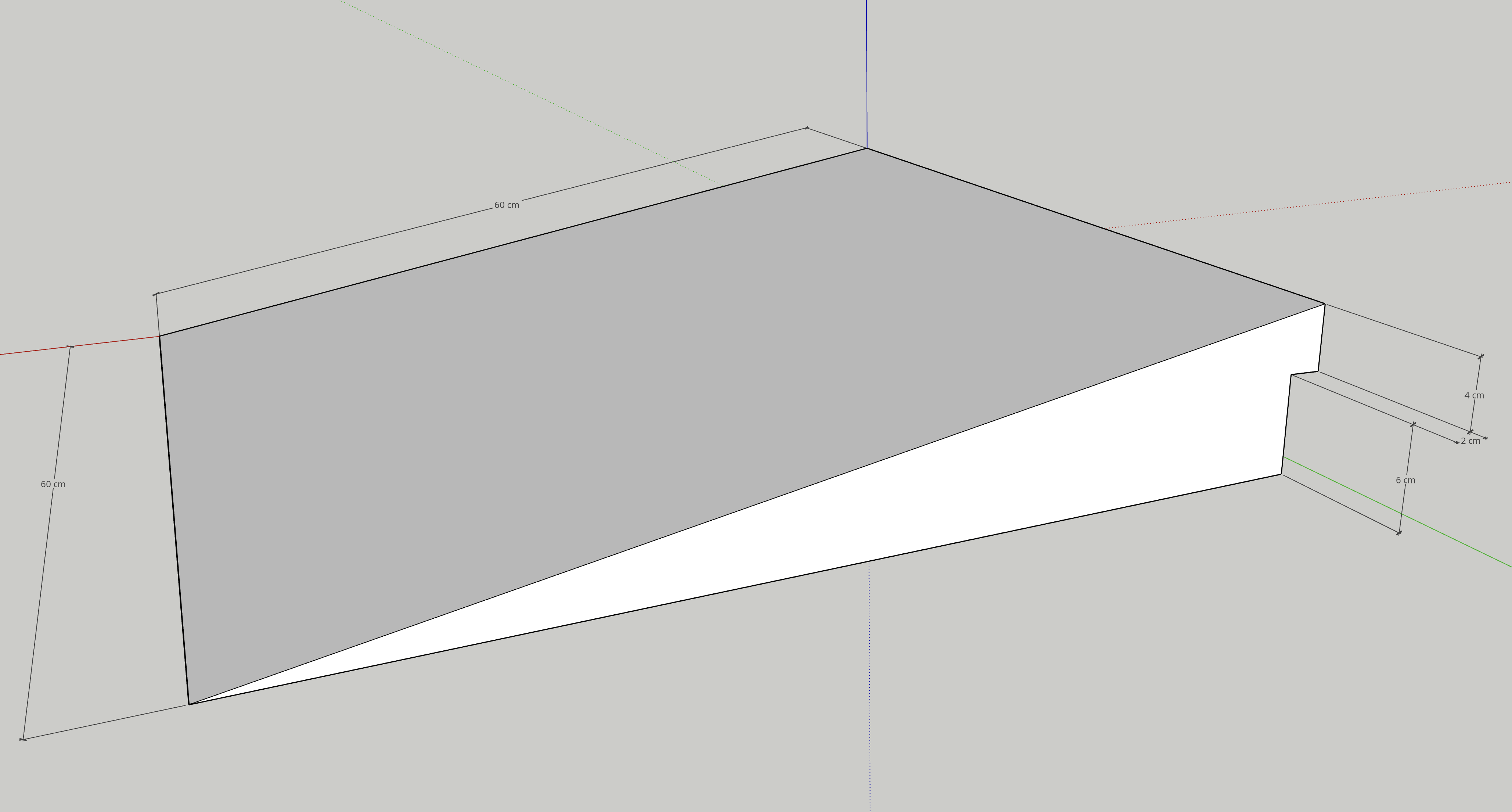 ทางลาดขอบประตู สูง9.5(6+3.5)ขอบลึก2กว้าง60ยาว60ซม.