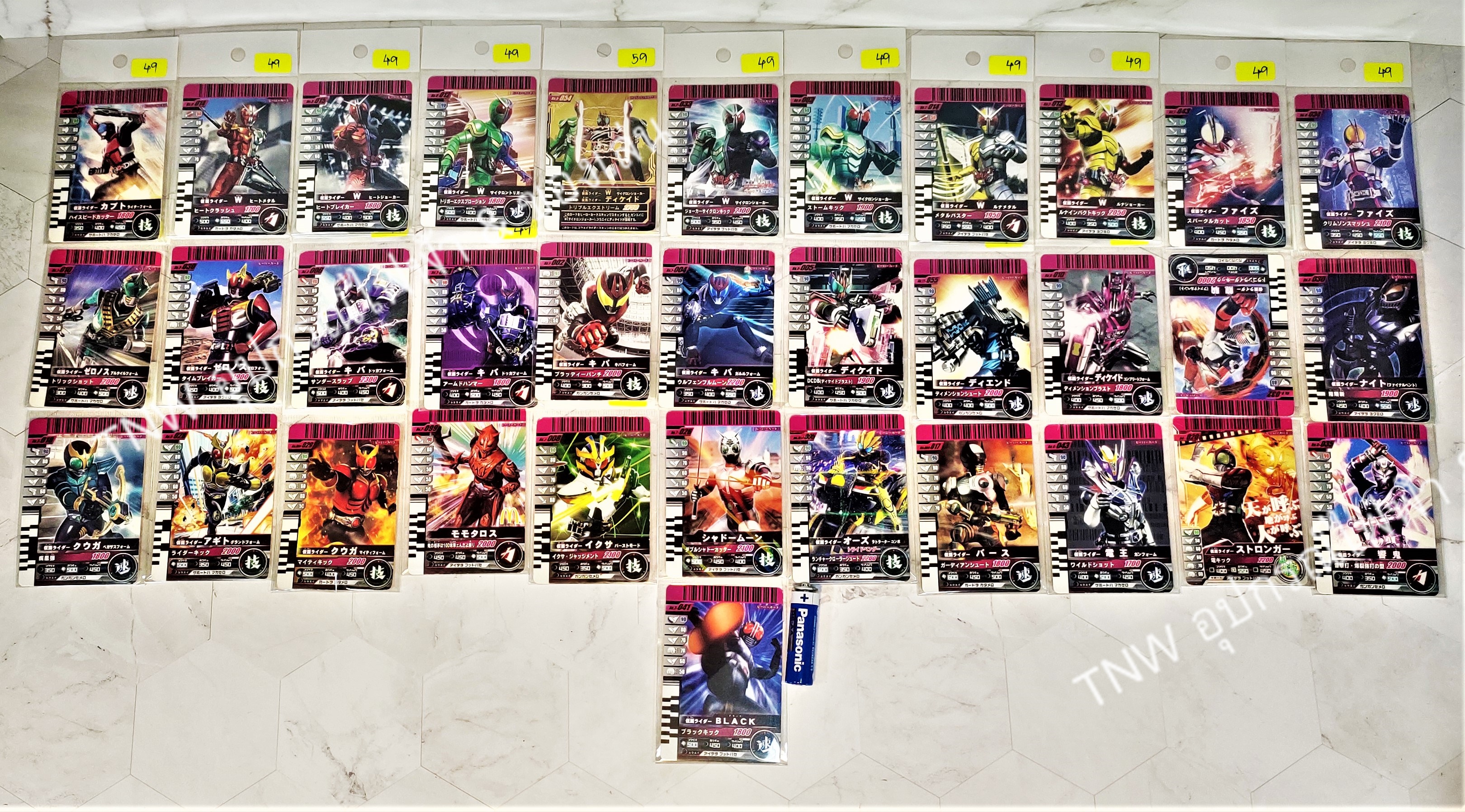 การ์ดมาสค์ไรเดอร์ดีเคท Masked Rider Decade (DX Decade Card)