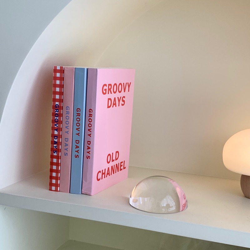 [พร้อมส่ง] Jnihouse : สมุด GROOVY DAYS สมุดพร็อพ สมุดตั้งโชว์