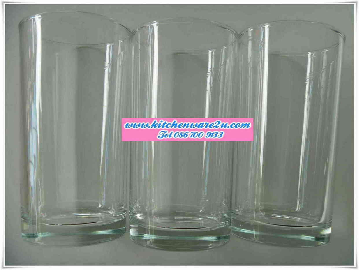 P08539 แก้วใส 13 ออนซ์ ( 6.7x6.7x14.5 cm.) (ราคาส่งต่อกล่อง: กล่องละ 6 โหล : 72 ใบ)