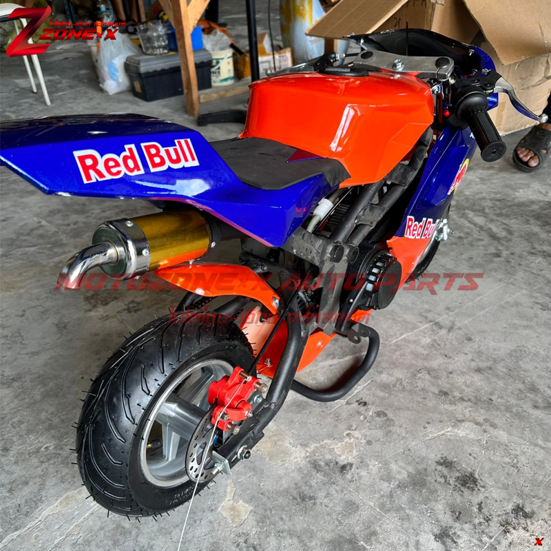 มอเตอร์ไซค์โมโตจีพีมินิสปอร์ต MotoGP Mini sport โซน-เอ็กซ์(ZONE-X) ZXPB02 49cc 6.5"