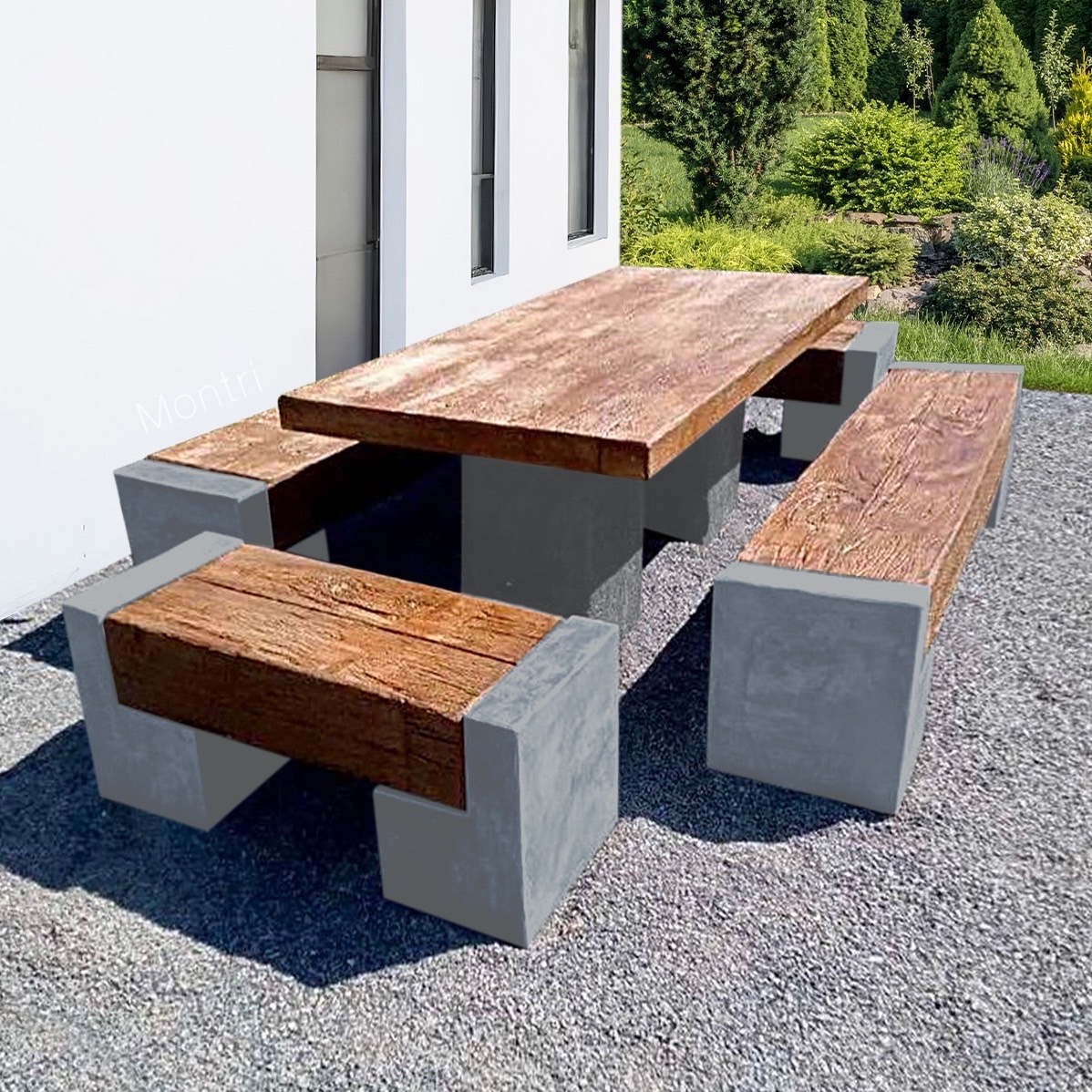 ชุดโต๊ะสนาม สุดหรูที่รับรองว่าทุกคนต้องประทับใจ ผสมผสานความโมเดิร์น ที่ลงตัว ขนาด 1.80 นั่งได้ 12 คน