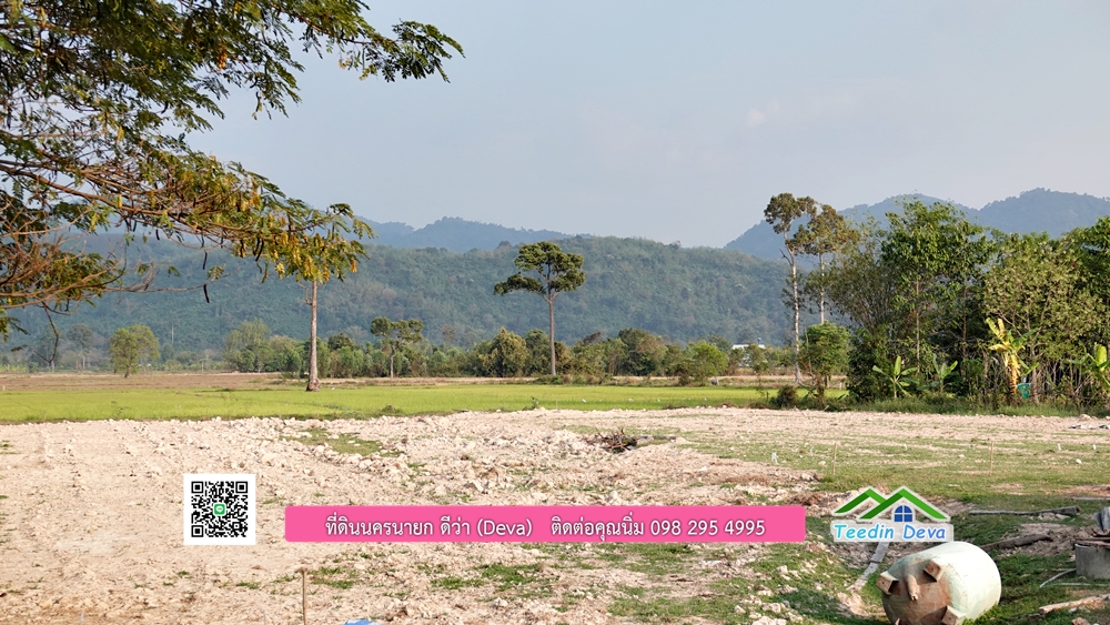 ที่ดินนครนายก วิวทุ่งนาต้นยางสวยๆ ขนาด 4 ไร่ ราคาไร่ละ 1.5 ล้าน ต.เขาเพิ่ม อ.บ้านนา จ.นครนายก