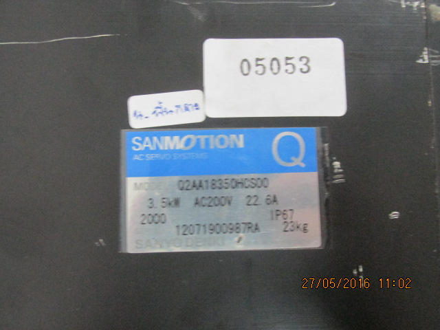 Q2AA18350HC800 MOTOR "SANYO DENKI"