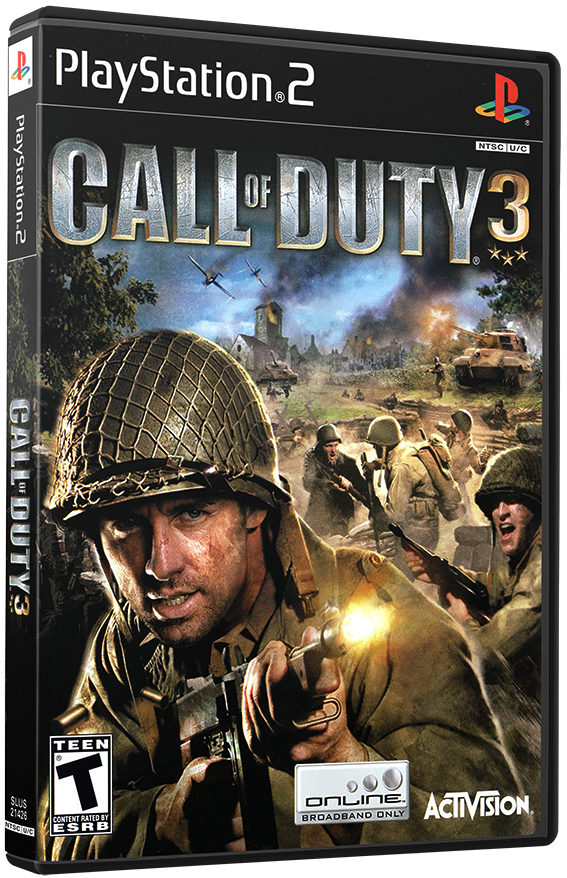 แผ่นเกมส์ PS2 : Call of Duty 3