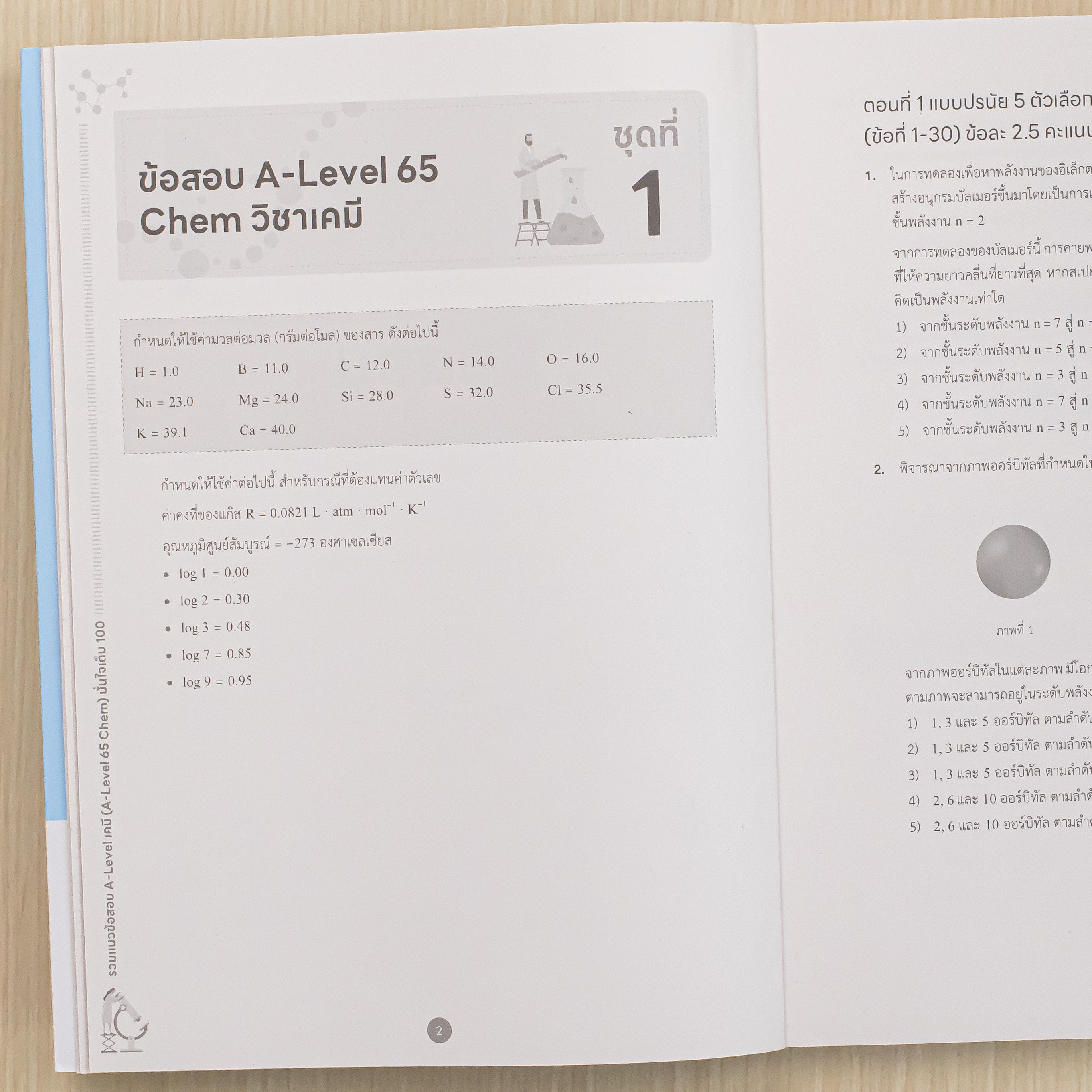 Infopress (อินโฟเพรส) หนังสือ รวมแนวข้อสอบ A-Level เคมี (A-Level 65 Chem) มั่นใจเต็ม 100 - 10197