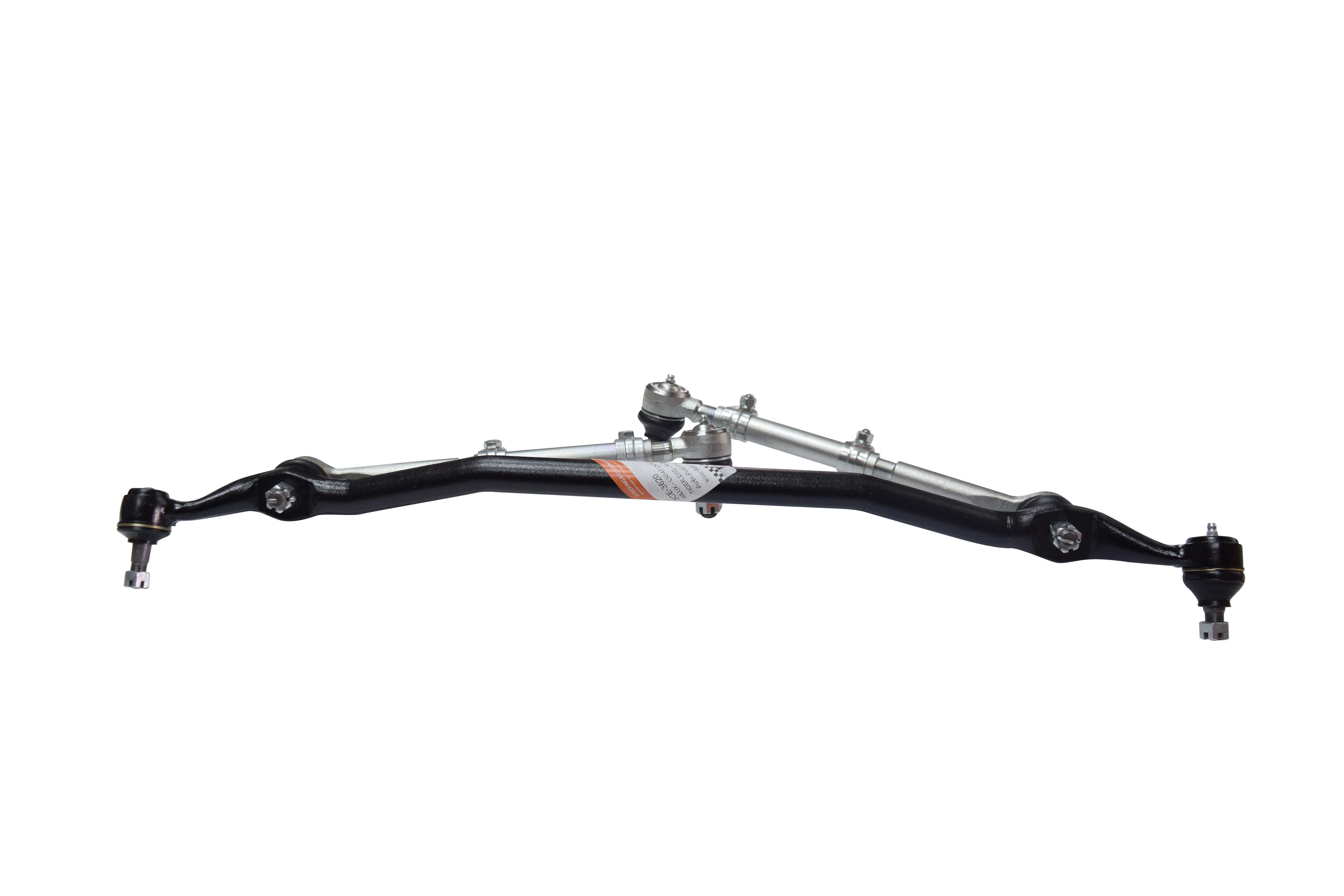 (ประกัน 6 เดือน) คันส่งกลางยกชุด TOYOTA TIGER 2WD - D4D / LN147, LN145, LN15#, TIGER 2WD - D4D / ขาเหลี่ยม / โตโยต้า / ไทเกอร์ ตัวเตี้ย ปี 97-On / 3CE-3620 / พวงมาลัยขวา (CENTER LINK, ROD END) ยี่ห้อ 333 (ยกชุด)