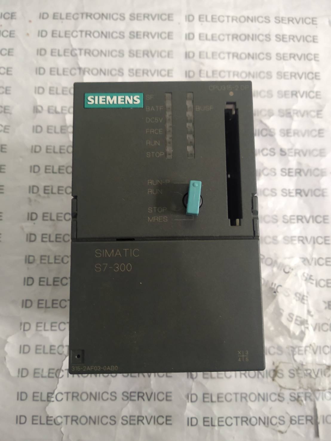 PLC " SIEMENS " MODEL : 6ES7 315-2AF03-0AB0