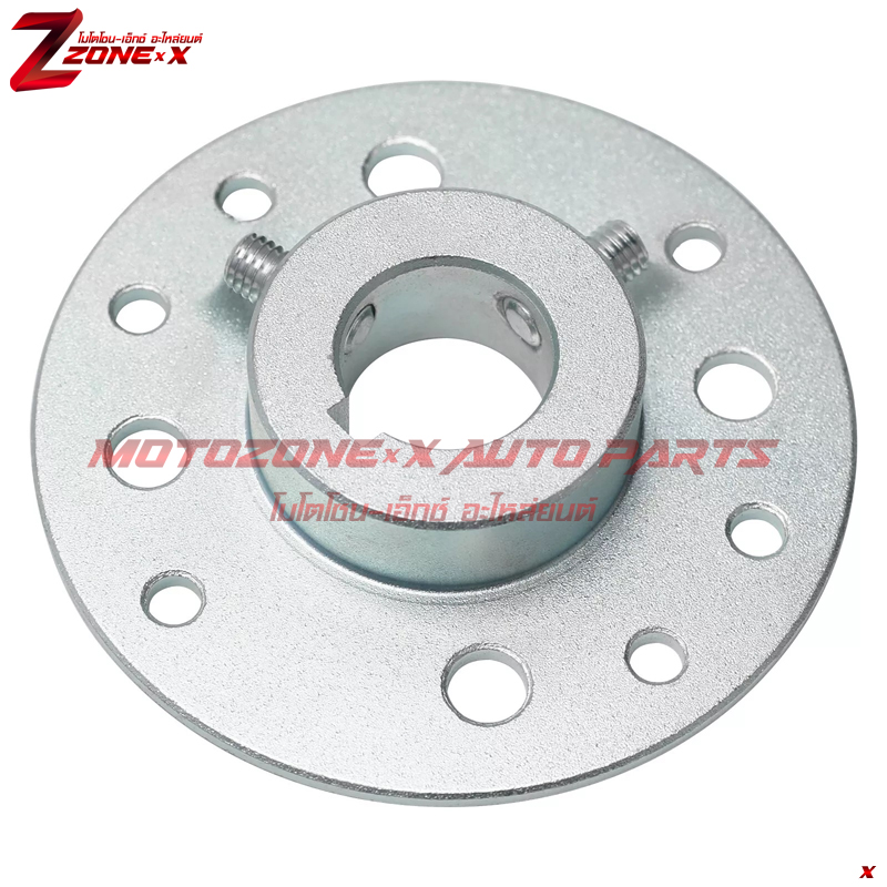 ดุมล้อหลังมีร่องสลัก Sprocket Hub Chain Sprocket Axle Hub Adapter Keyed Hub 26mm 19mm 16mm Shaft for Go Kart Trike ZONE-X(โซน-เอ็กซ์) อะไหล่ Part