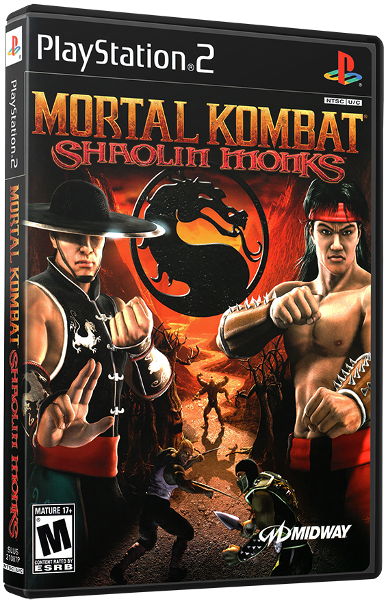 แผ่นเกมส์ PS2 : Mortal Kombat - Shaolin Monks