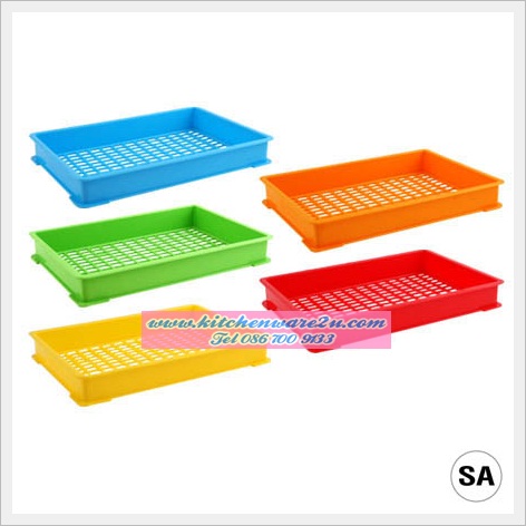 P06044 ถาดคอนโดโปร่ง (21 x 29.5 x 4.5 cm) หนา เกรดเอ No.100P (ราคาส่งต่อ 12ใบ:เฉลี่ย 55 บ/ใบ)