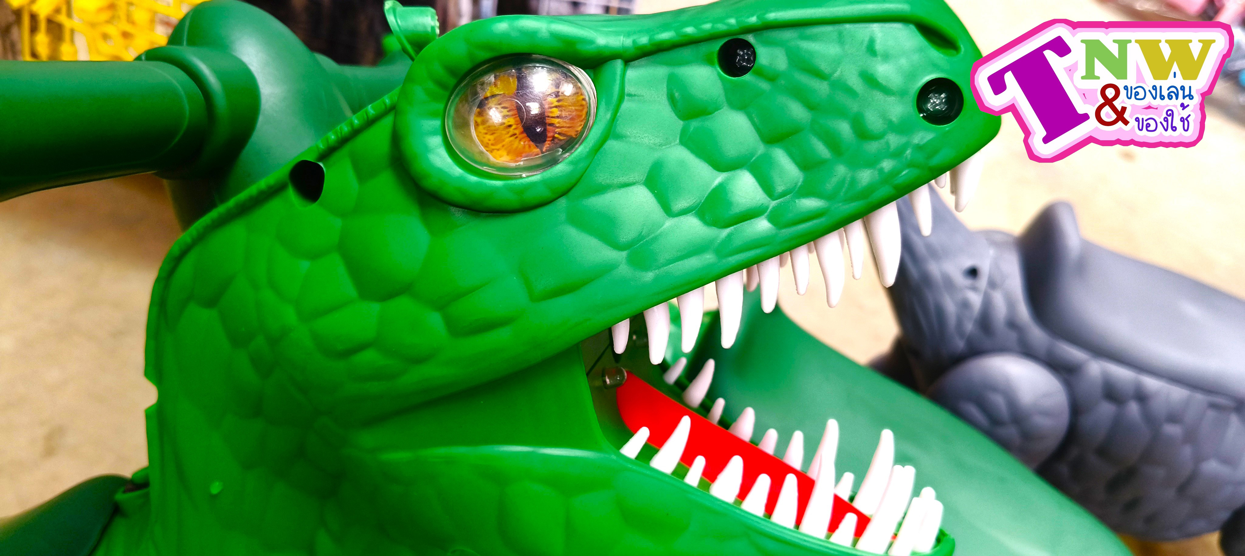 รถขาไถ T-Rex พ่นควันได้ มีแสง มีเสียง Rex-running ไดโนเสาร์พ่นน้ำ รถขาไถเด็ก มีเพลงมีไฟ แข็งแรง ทนทาน มีล้อเลื่อน