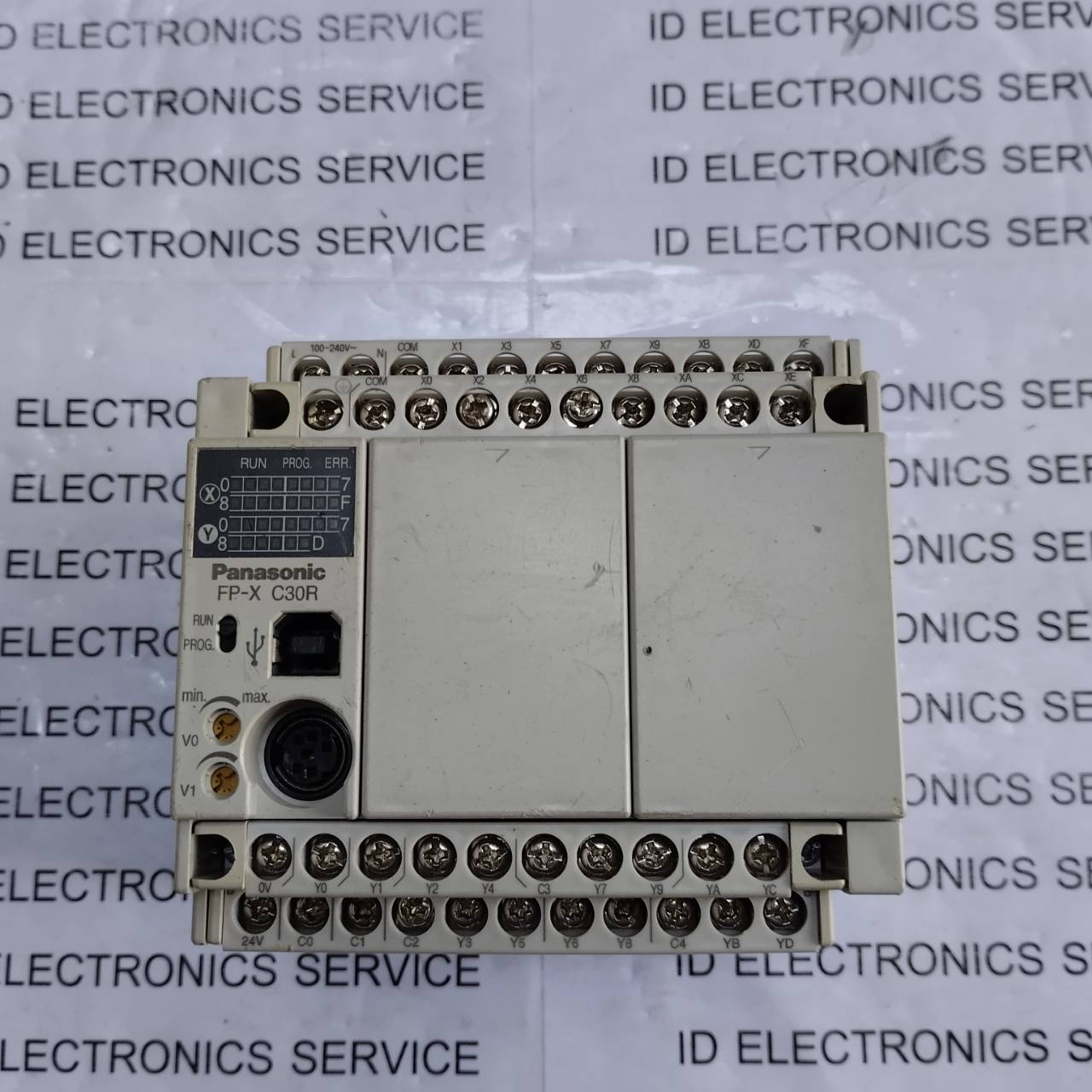 PLC " PANASONIC " MODEL : AFPX-C30R