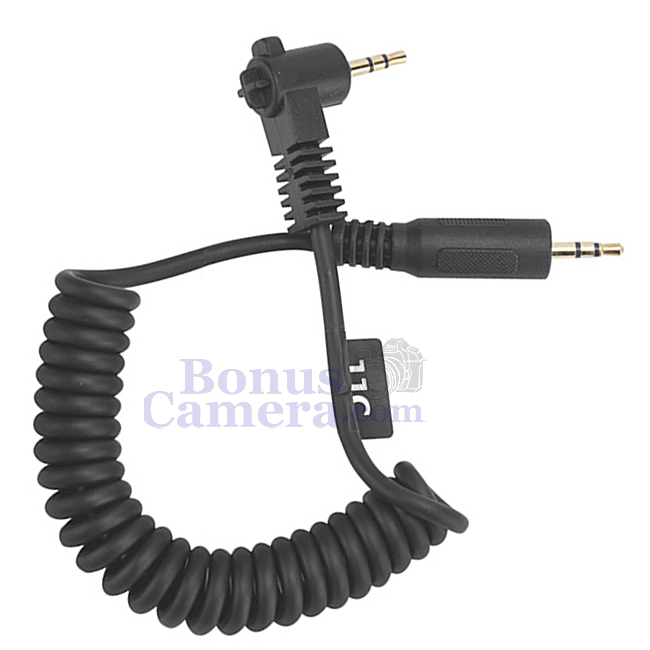 RS-60 E3 Cable สายเคเบิ้ลต่อกับสายลั่นชัตเตอร์,รีโมต,แฟลช ทริกเกอร์(เฉพาะสาย) สำหรับกล้องแคนนอนที่ใช้ RS-60 E3